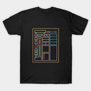 Minimal Character Sheet T-Shirt